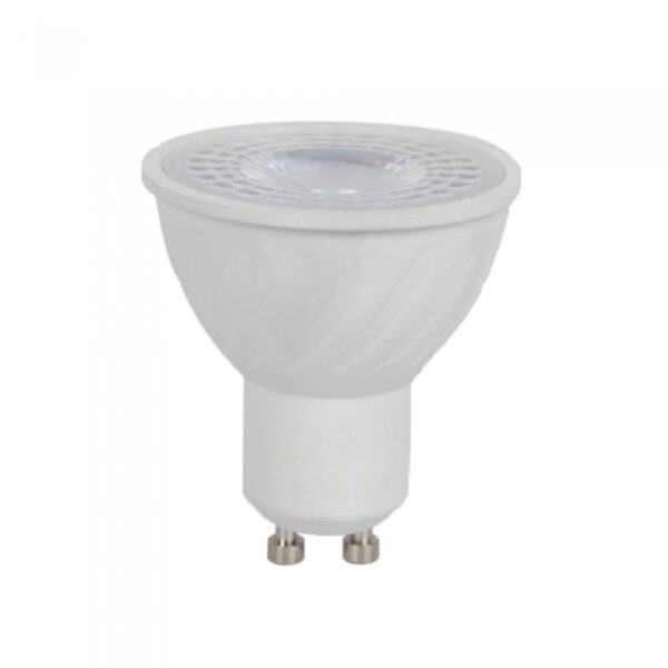 LED Spot GU10 6W V-TAC CRI >95 38° 400lm  Φυσικό Λευκό 4000K – 7498