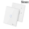 GloboStar® 80065 SONOFF T2EU1C-RF – 433MHz Wireless Smart Wall Touch Button Switch 1 Way – RF Series