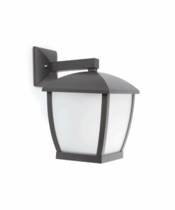 WILMA DARK GREY WALL LAMP 1 X E27 FARO – 75000