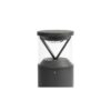 WILMA DARK GREY POST LAMP 1 X E27 100W            FARO – 75001
