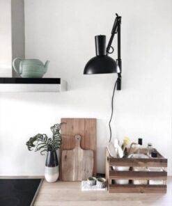 Επιτραπέζιο Φωτιστικό DFTP Arki 1xE27 Μαύρου Χρώματος – 75145003