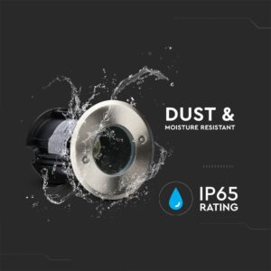 LED φωτιστικό δαπέδου IP65, ανθεκτικό σε σκόνη και υγρασία, ιδανικό για εξωτερικούς χώρους.