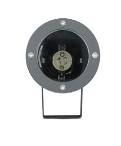 Εξωτερικό σποτ φως LED μαύρο για τοίχο ή δάπεδο, ανθεκτικό στις καιρικές συνθήκες.