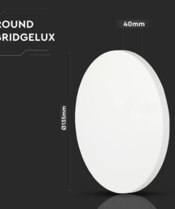 LED επιτοίχιο φωτιστικό 6W Στρογγυλό Λευκό σώμα 4000K Φυσικό λευκό V-TAC – 7525