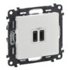 VALENA LIFE ΠΡ 2ΧUSB ΦΟΡΤ ΤΥΠΟΥ C 3000MA WHITE LEGRAND – 753107