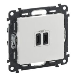 VALENA LIFE ΠΡ 2ΧUSB ΦΟΡΤ ΤΥΠΟΥ C 3000MA WHITE LEGRAND – 753107