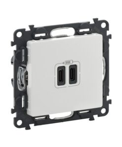 VALENA LIFE ΠΡ 2ΧUSB ΦΟΡΤ ΤΥΠΟΥ C 3000MA WHITE LEGRAND – 753107