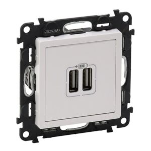 VALENA LIFE ΠΡ 2ΧUSB ΦΟΡΤ 1500MA WHITE LEGRAND – 753112