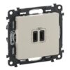 VALENA LIFE ΠΡ 2ΧUSB ΦΟΡΤ ΤΥΠΟΥ C 3000MA IVORY LEGRAND – 753207