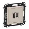 VALENA LIFE ΠΡ 2ΧUSB ΦΟΡΤ 1500MA IVORY LEGRAND – 753212