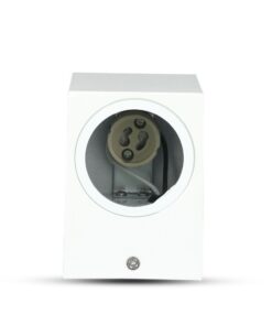 Φωτιστικό Τοίχου GU10 Τετράγωνο V-TAC Λευκό IP44 – 7539