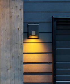 Φωτιστικό Τοίχου GU10 Τετράγωνο V-TAC Λευκό IP44 – 7539