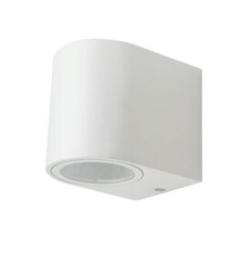 Φωτιστικό Τοίχου GU10 Στρογγυλό V-TAC Λευκό IP44 – 7540