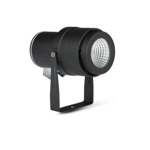 Φωτιστικό Κήπου Καρφί LED 12W Μαύρο V-TAC Αδιάβροχο IP65 Θερμό 3000K – 217544
