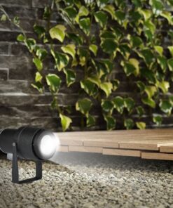 Φωτιστικό Κήπου Καρφί LED 12W Μαύρο V-TAC Αδιάβροχο IP65 Θερμό 3000K – 217544