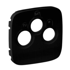 VALENA ALLURE ΠΛΑΚ TV-R-SAT BLACK LEGRAND – 754798