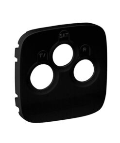 VALENA ALLURE ΠΛΑΚ TV-R-SAT BLACK LEGRAND – 754798