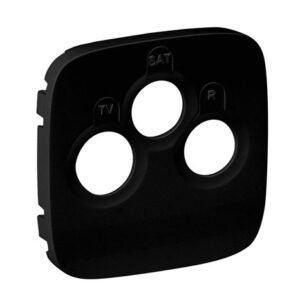 VALENA ALLURE ΠΛΑΚ TV-R-SAT BLACK LEGRAND – 754798