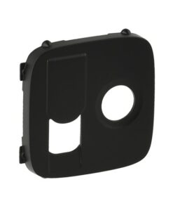VALENA ALLURE ΠΛΑΚ ΠΡ TV+RJ45 BLACK LEGRAND – 754838