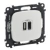 VALENA ALLURE ΠΡ 2ΧUSB ΦΟΡΤ A&C 3000MA WHITE LEGRAND – 754965