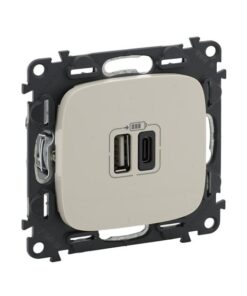 VALENA ALLURE ΠΡ 2ΧUSB ΦΟΡΤ A&C 3000MA IVORY LEGRAND – 754966