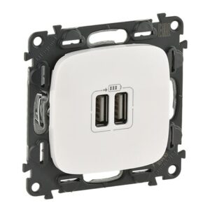 VALENA ALLURE ΠΡ 2ΧUSB ΦΟΡΤ 1500MA WHITE LEGRAND – 754995
