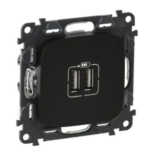 VALENA ALLURE ΠΡ 2ΧUSB ΦΟΡΤ 1500MA BLACK LEGRAND – 754998