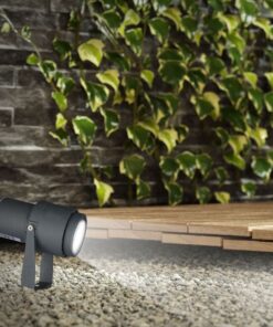 Φωτιστικό Κήπου Καρφί LED 12W Γκρι V-TAC Αδιάβροχο IP65 Πράσινο – 7552