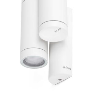 STEPS WHITE WALL LAMP DOBLE GU10 FARO – 75502