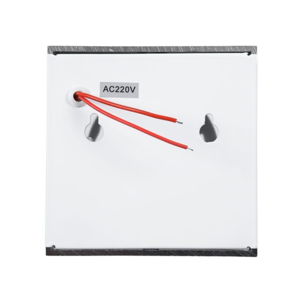 GloboStar® SENSATI 75656 Φωτιστικό Τοίχου Ένδειξης WC MAN & WOMAN LED 1W AC 220-240V IP20 – Σώμα Αλουμινίου – Μ11 x Π11 x Υ3cm – Πράσινο