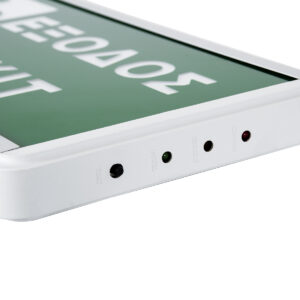 GloboStar® 75664 Κρεμαστό Φωτιστικό Ένδειξης ΕΞΟΔΟΣ – EXIT RUN ARROW LED 1W AC 220-240V Διπλής Όψης με Επαναφορτιζόμενη Μπαταρία 350mAh – 120 Λεπτά Αυτονομία – IP20 – Σώμα Αλουμινίου – Μ34.5 x Π14 x Υ2.3cm – Πράσινο