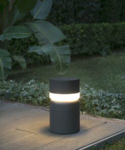 SETE DARK GREY BEACON LED 6W 3000K H25cm FARO – 75521