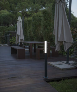 BERET-2 DARK GREY BEACON LED 8W 4000K 90cm FARO – 75523