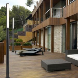 BERET-3 DARK GREY POST LAMP LED 16W 4000K         FARO – 75524