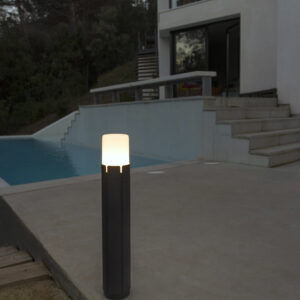 TRAM DARK GREY BEACON LAMP H 63CM 1XE27 FARO – 75531