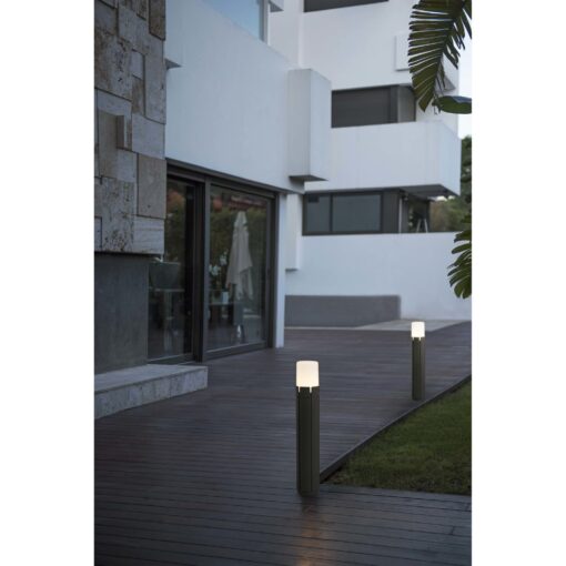 TRAM DARK GREY BEACON LAMP H 63CM 1XE27 FARO – 75531
