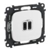 VALENA ALLURE ΠΡ 2ΧUSB ΦΟΡΤ ΤΥΠ C 3000MA WHITE LEGRAND – 755345