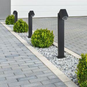 Σποτ Κολωνάκι Κηπού 1xGU10 Μαύρο Αλουμίνιο 120cm IP44 V-TAC – 7554