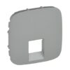 VALENA ALLURE ΠΛΑΚ RJ11/RJ45 ALUM LEGRAND – 755417