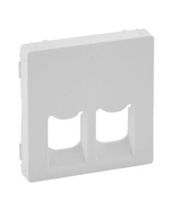 VALENA LIFE ΠΛΑΚ 2ΧRJ11/RJ45 WHITE LEGRAND – 755420