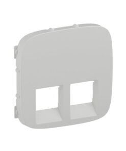 VALENA ALLURE ΠΛΑΚ 2ΧRJ11/RJ45 WHITE LEGRAND – 755425