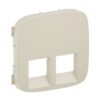 VALENA ALLURE ΠΛΑΚ 2ΧRJ11/RJ45 IVORY LEGRAND – 755426