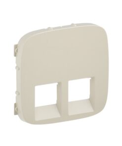 VALENA ALLURE ΠΛΑΚ 2ΧRJ11/RJ45 IVORY LEGRAND – 755426
