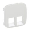 VALENA ALLURE ΠΛΑΚ 2ΧRJ11/RJ45 PEARL LEGRAND – 755429