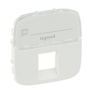VALENA ALLURE ΠΛΑΚ RJ45 ΕΤΙΚ WHITE LEGRAND – 755475