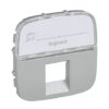 VALENA ALLURE ΠΛΑΚ RJ45 ΕΤΙΚ ALUM LEGRAND – 755477