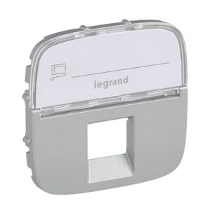 VALENA ALLURE ΠΛΑΚ RJ45 ΕΤΙΚ ALUM LEGRAND – 755477