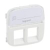 VALENA ALLURE ΠΛΑΚ 2XRJ45 ΕΤΙΚ WHITE LEGRAND – 755485