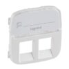 VALENA ALLURE ΠΛΑΚ 2XRJ45 ΕΤΙΚ PEARL LEGRAND – 755489