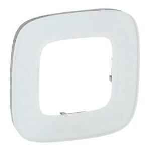 VALENA ALLURE ΠΛΑΙΣΙΟ 1Θ WHITE GLASS LEGRAND – 755541